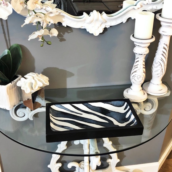 Eightmood Zeewild Zebra Print Tray - Picture 2 of 6